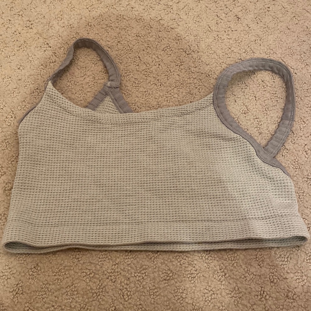 Urban Outfitters green offset tank